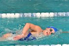 Swimming vs Babson  Wheaton College Swimming vs Babson College. - Photo By: KEITH NORDSTROM : Wheaton, Swimming, Babson